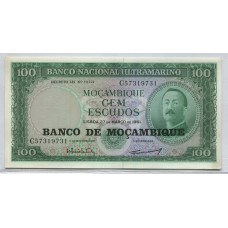 MOZAMBIQUE 1961 BILLETE SIN CIRCULAR, UNC